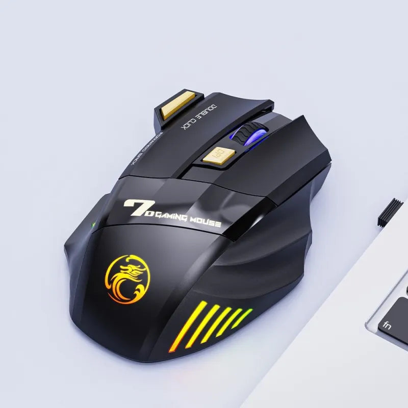 Mute Ergonomic Gaming Mouse