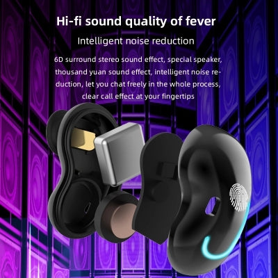 New S6 TWS 5.0 Bluetooth Headset