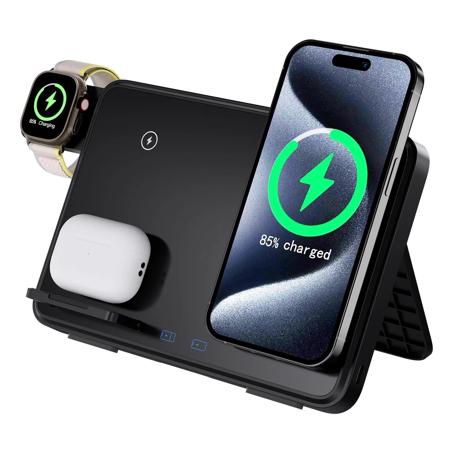 15W Three-in-one Wireless Charger