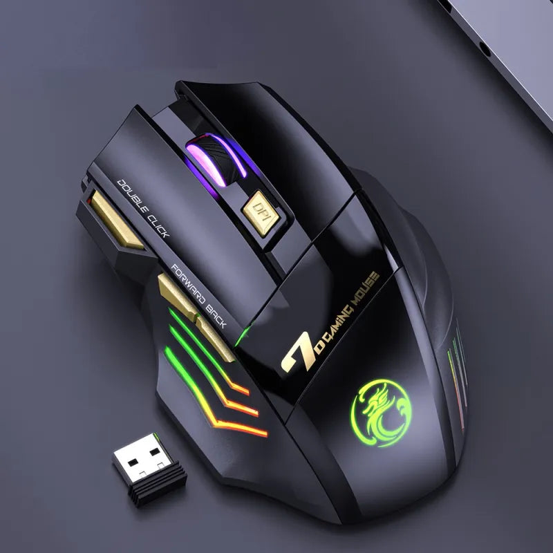 Mute Ergonomic Gaming Mouse