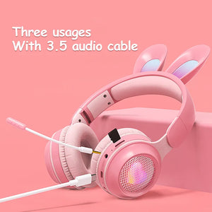 Rabbit Ear Wireless Headphones