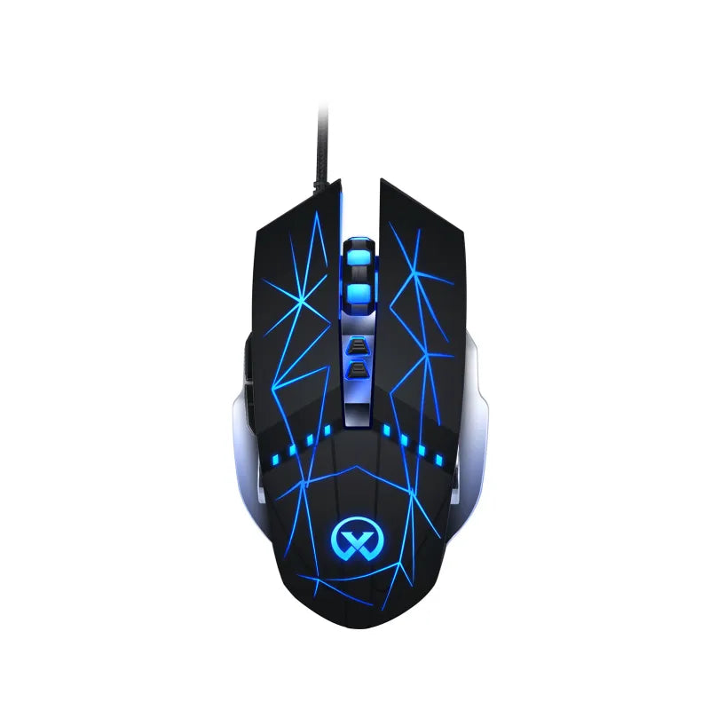 Game optical mouse USB silent light