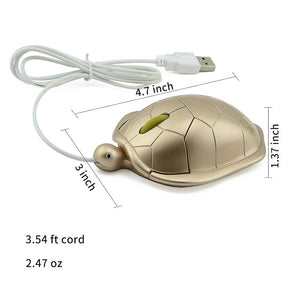 Tortoise Light Sliding Creative Wired Mouse