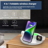 Vertical Three-in-one Wireless Charger & Phone Holder