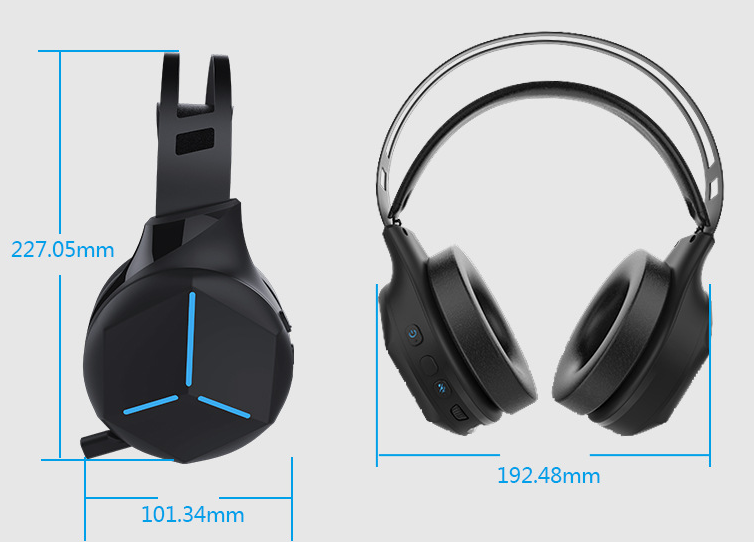 Bluetooth Dual Mode Gaming Headphones